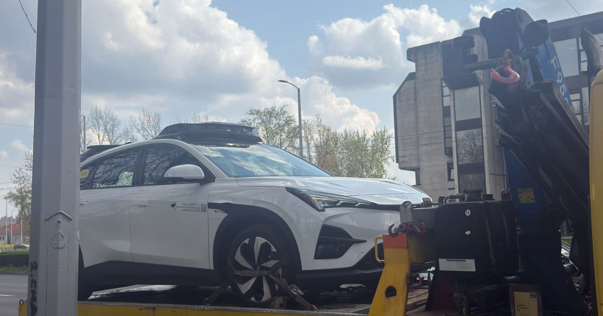 Rimčev testni robotaksi u prometnoj u centru Zagreba