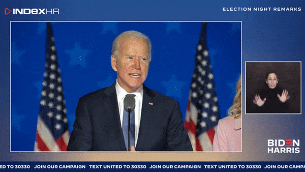 VIDEO Biden: Pobijedit ćemo, još smo u igri
