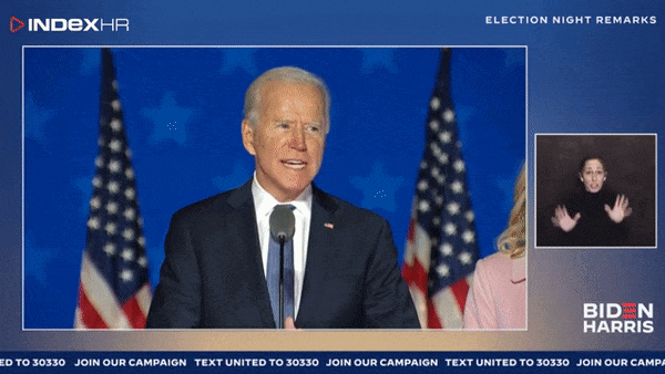 VIDEO Biden: Pobijedit ćemo, još smo u igri