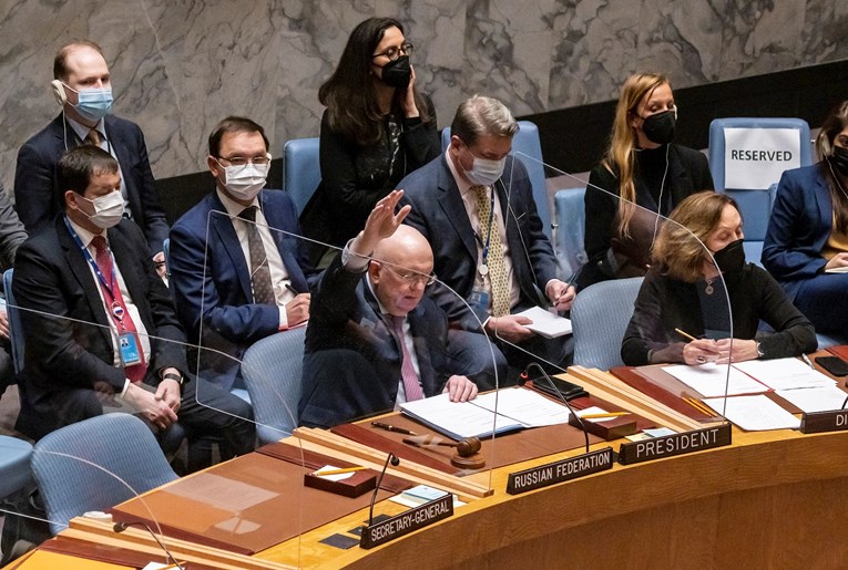 Rusija blokirala rezoluciju UN-a kojom bi se osudila njena invazija