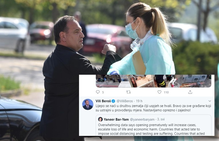 Vili Beroš se nakon dulje vremena javio na Twitteru, i to s čestitkama. Evo što kaže