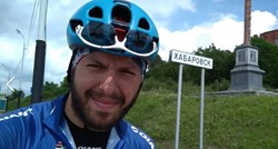 Put oko svijeta u sto dana: Hrvoje biciklom dosad prešao 12 tisuća kilometara