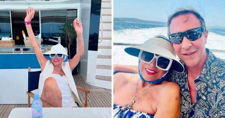 Joan Collins (91) objavila fotke s jahte, uživa na odmoru s 32 godine mlađim suprugom