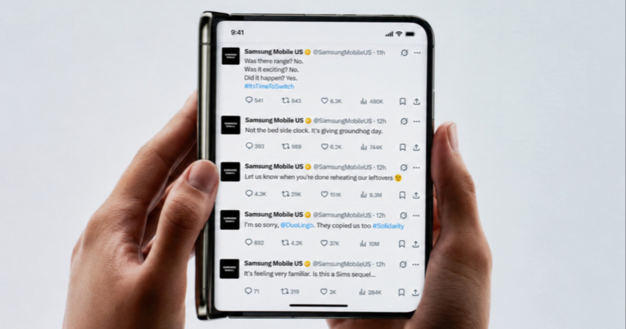 Samsung je uništavao Apple na internetu dok su predstavljali preklopni iPhone