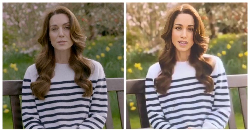 Osvanuo deepfake video: Lice Kate Middleton zamijenili onim Meghan Markle