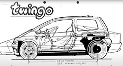 VIDEO Clio V6 je nastao na ideji Twinga s Ferrarijevim motorom