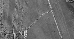 Objavljena satelitska snimka, stotine kamiona čekaju na odlazak s Krima