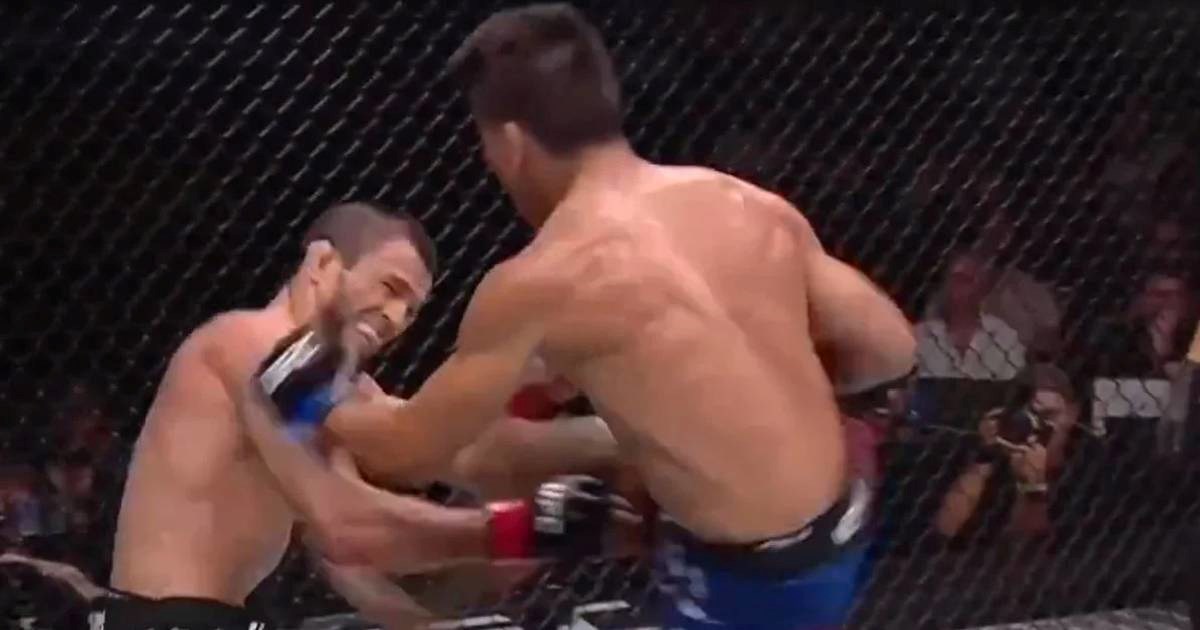 VIDEO Khabibov rođak preživio strašan udarac i slavio. Uskoro se bori za UFC naslov?