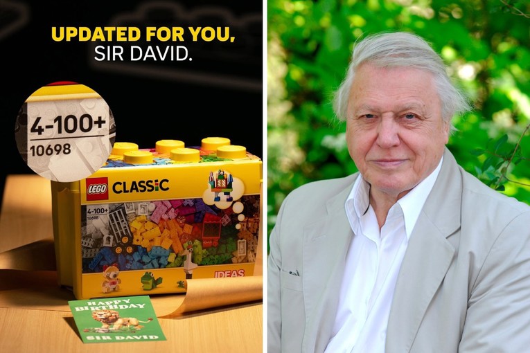 David Attenborough napunio 100 godina, LEGO mu posvetio genijalnu foru 😄