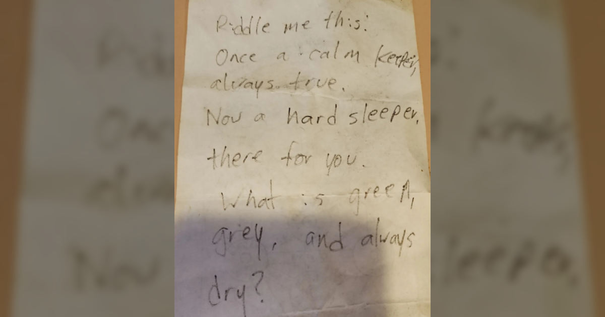 Tip pronašao skrivenu poruku u kući. Zagonetka ga izluđuje već pet godina