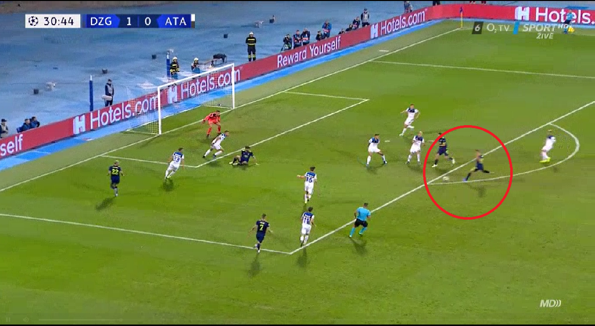 Čudesne akcije Dinama za razbijanje Atalante u prvom poluvremenu