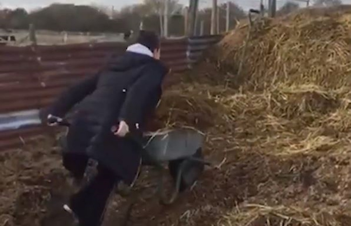 Kolica puna izmeta gurala uzbrdo, zbog onog što se dogodilo snimka postala hit