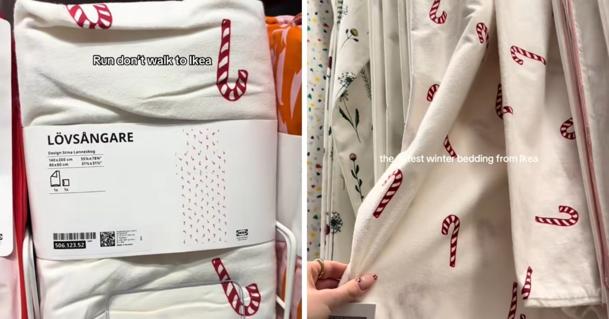 IKEA-ina božićna posteljina je viralni hit - i potpuno je jasno zašto