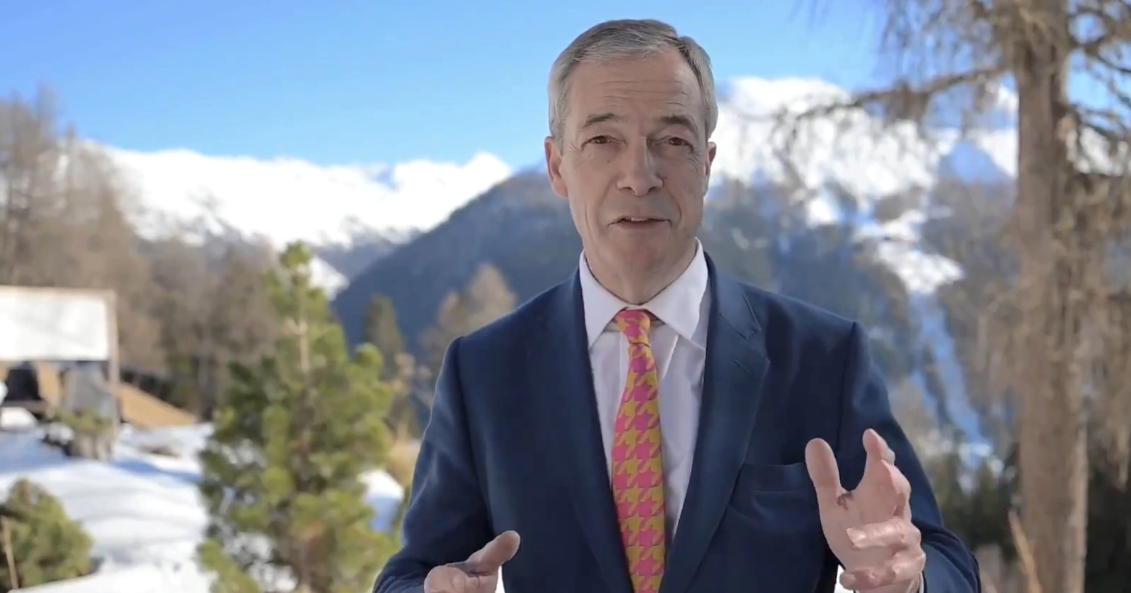 Farageov put u Davos koštao više od 57.000 eura, platio ga je iranski milijarder