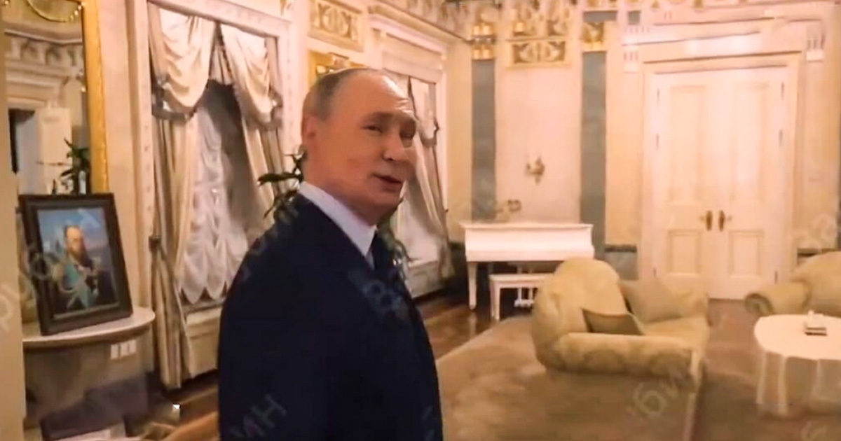 Putin prvi put pokazao luksuzan stan u Kremlju, pogledajte snimku