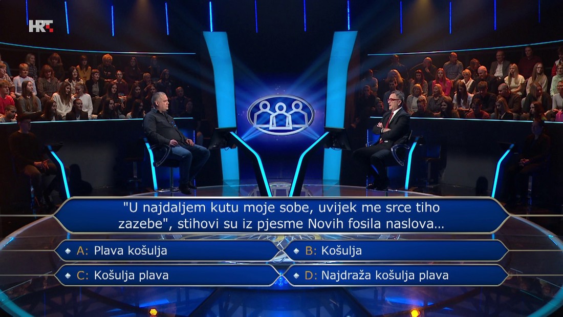 Aleksandar ispao iz Milijunaša zbog "Plave košulje", publika dala krivi odgovor