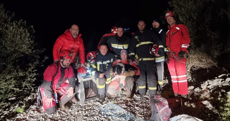 Vatrogasci i HGSS zajedno spasili psa iz jame: "Čulo se cviljenje, bila je u šoku"