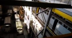 VIDEO Snimljena vozila u blizini reaktora nuklearke. Rusija: "Tamo su samo vojnici"