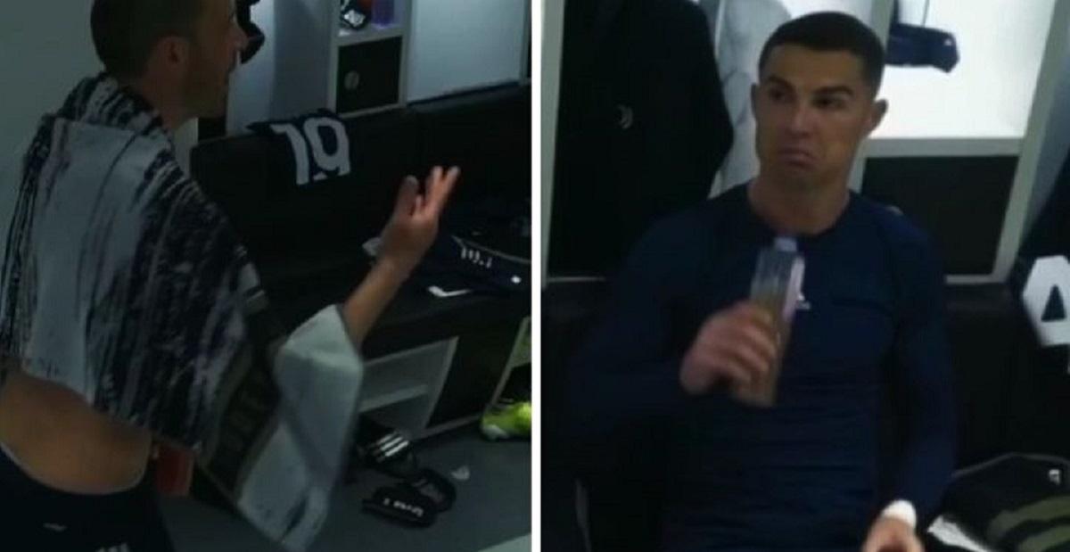 VIDEO Bonucci urla, psuje i razbija po svlačionici Juventusa. Svi šute osim Ronalda
