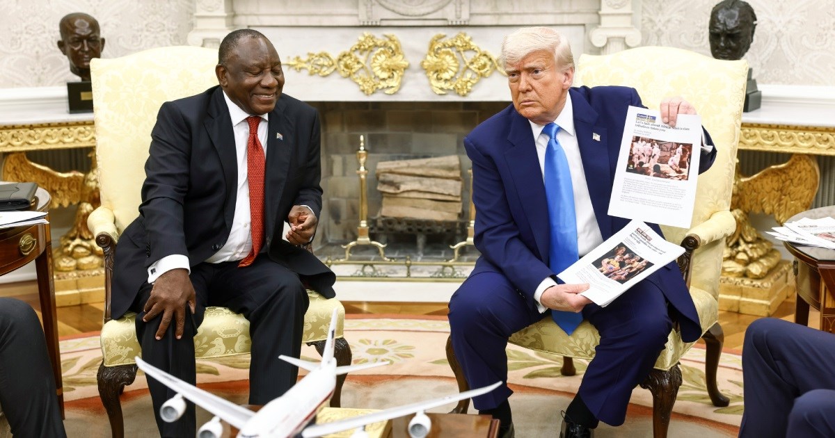 Trump predsjedniku JAR-a pustio video grobnice bijelaca, zapravo riječ o spomeniku