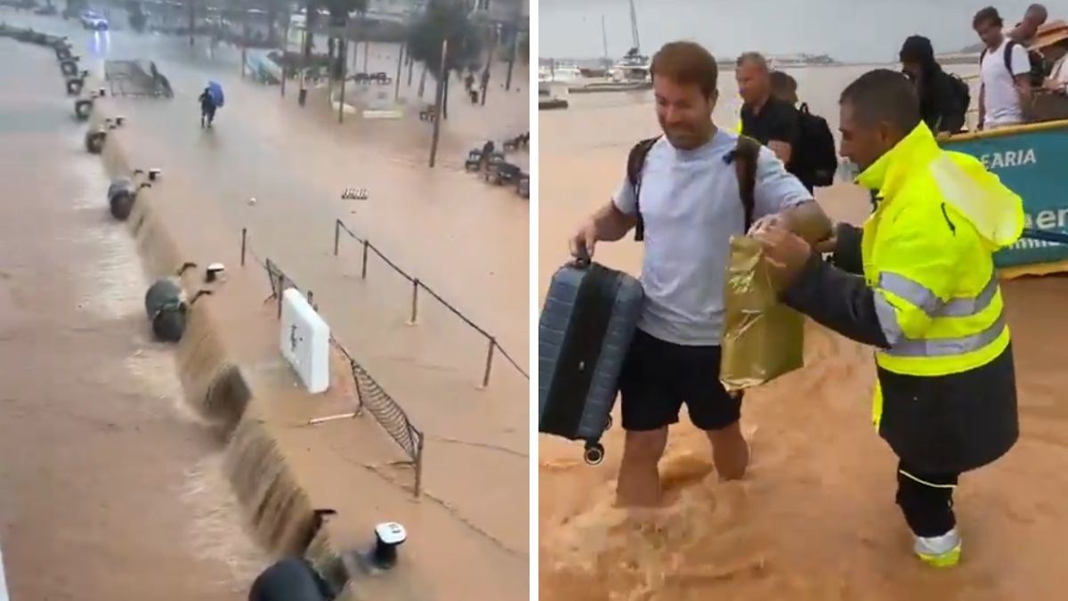 VIDEO Uragan potopio Ibizu