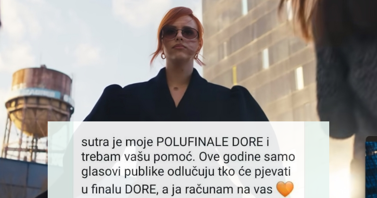 Već počelo žicanje za glasove na Dori? Pogledajte poruku koja se širi