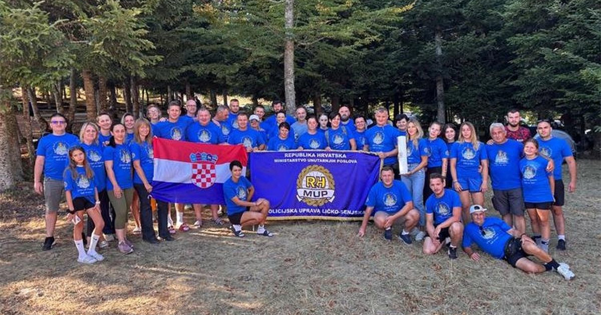 Lički policajci hodočastili na Krasno