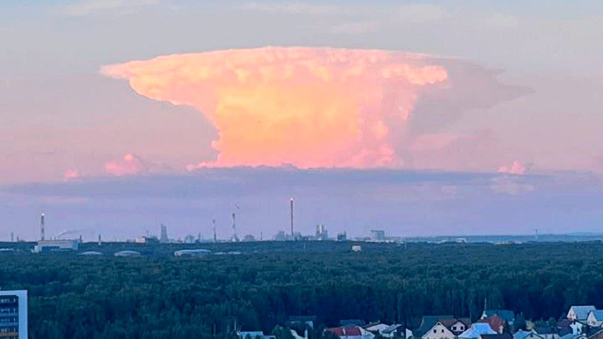 VIDEO U Rusiji se pojavio oblak, izgleda kao nuklearna gljiva