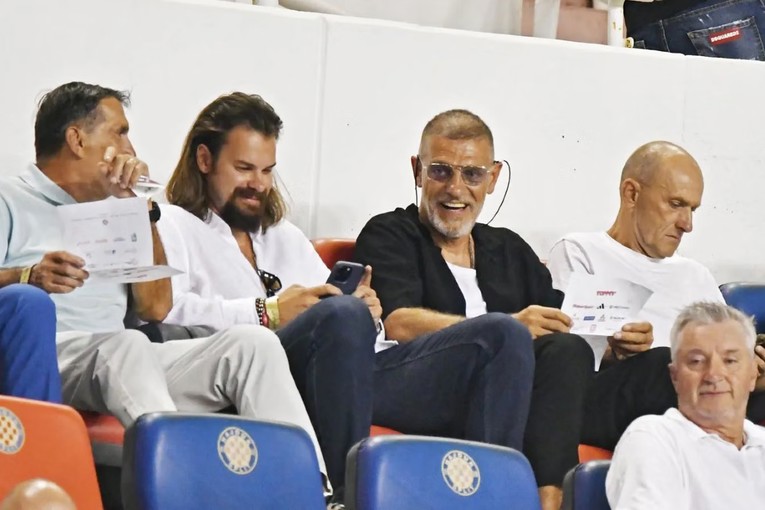 Slaven Bilić gledao Hajduk - Rakow na Poljudu