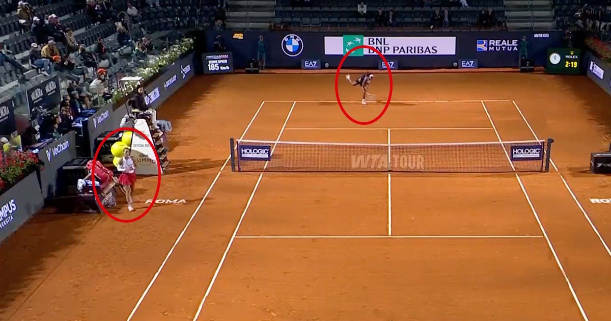 VIDEO Bizarna scena na Mastersu. Gauff servira, pogledajte gdje je protivnica