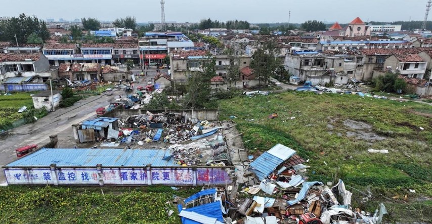 Strašan tornado opustošio kinesku pokrajinu, 10 mrtvih. Stižu nova upozorenja