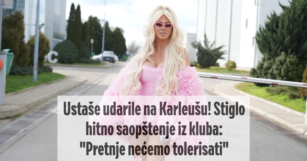 Srpski mediji o Karleuši u Vodicama: "Ustaše udarile"