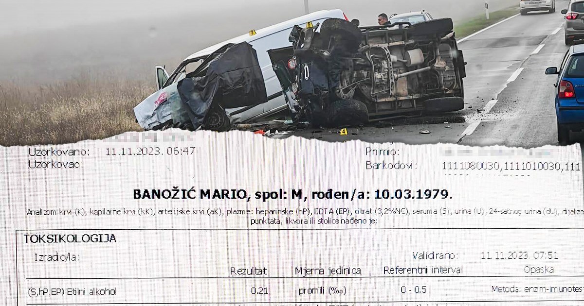 Ne, DORH nije objavio da Banožić nije imao alkohola u krvi