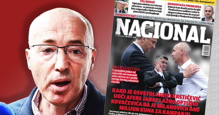 Nacional: Krstičević lažno optužio Kovačevića da je Milanoviću dao milijun kuna