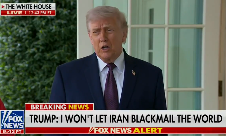 Trump: I druge zemlje će sudjelovati u blokadi. Novinar: Koje? Trump: Ne trebaju nam