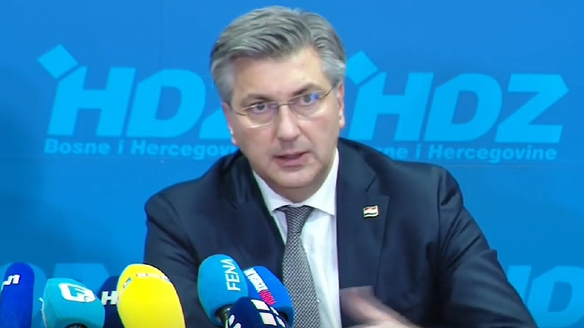 Plenković: Želimo da se riješi anomalija koja već 15 godina muči Hrvate u BiH