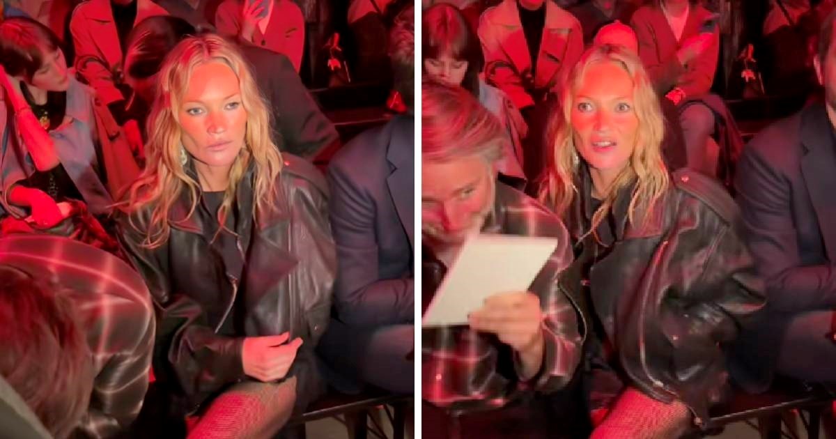VIDEO Kate Moss snimljena na Pariškom tjednu mode, ponašanjem zabrinula fanove