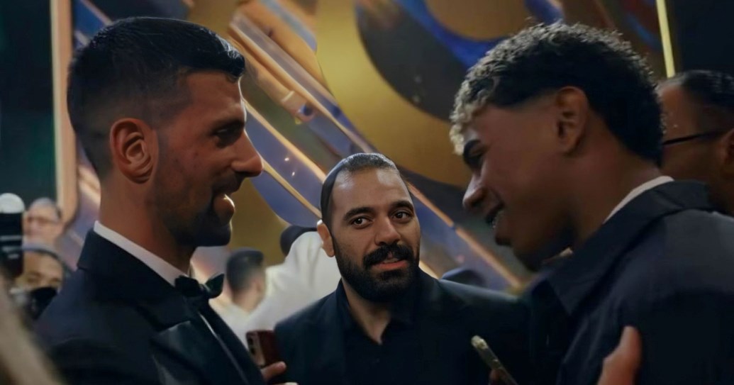 VIDEO Đoković u Dubaiju zamolio Yamala za fotku sa sinom: Stefane, dođi