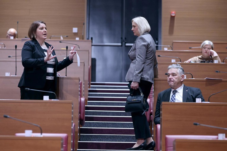 U saboru izbila svađa zbog Sandre Benčić koja je HDZ-ovce nazvala stokom