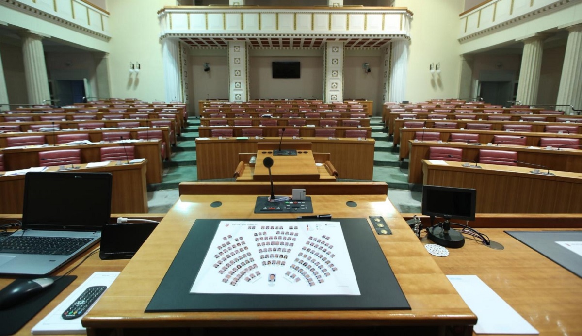 Prva sjednica novog sabora bit će u srijedu, evo što je na dnevnom redu