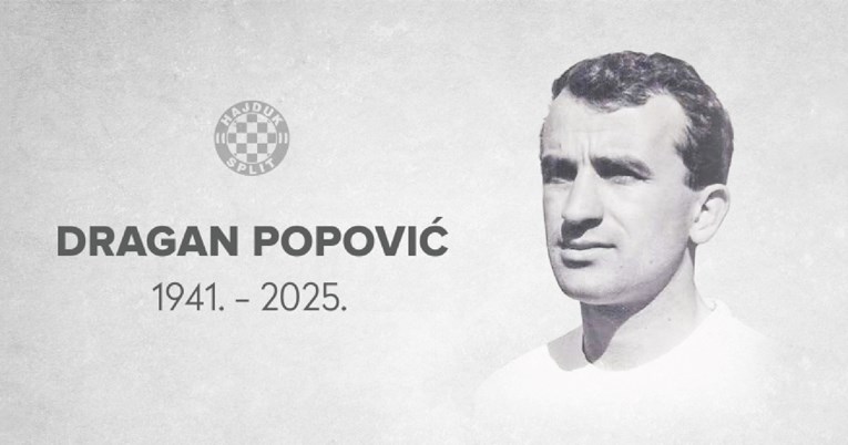 U SAD-u umro bivši igrač Hajduka. Bio je član Kuće slavnih dva kluba