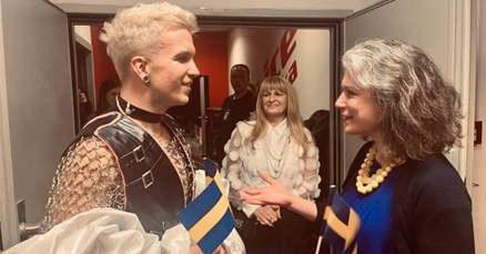 Švedska veleposlanica čestitala Baby Lasagni: "Dobro došao u Malmö"