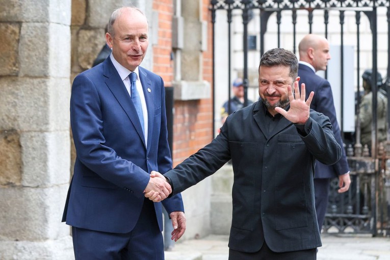 Zelenski: Irska je stajala uz Ukrajinu od samog početka ruske invazije