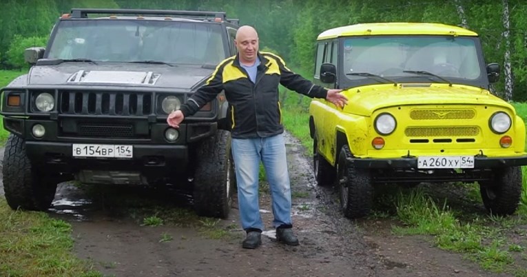 VIDEO Kako je stari ruski terenac očitao bukvicu Hummeru