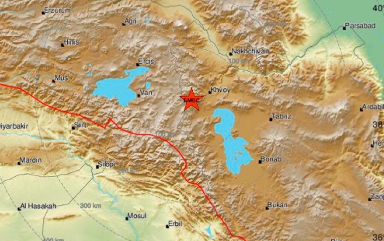 Snažan potres u Iranu i Turskoj: Sedam mrtvih, ljudi zatrpani pod zgradama