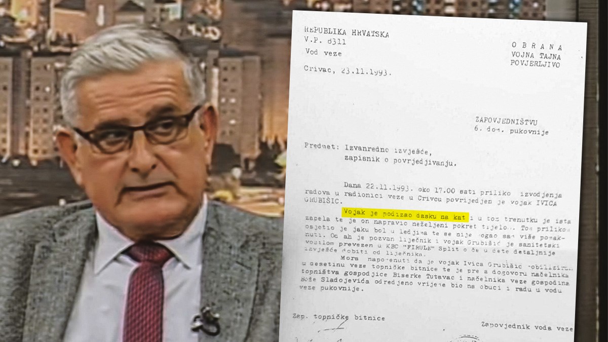 Oparin savjetnik se 1993. ozlijedio podižući dasku pa dobio braniteljski stan