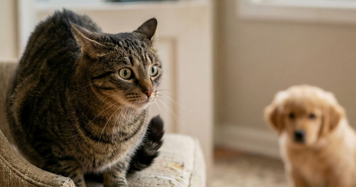 Zašto mačke mijenjaju ponašanje kad dođe novi kućni ljubimac