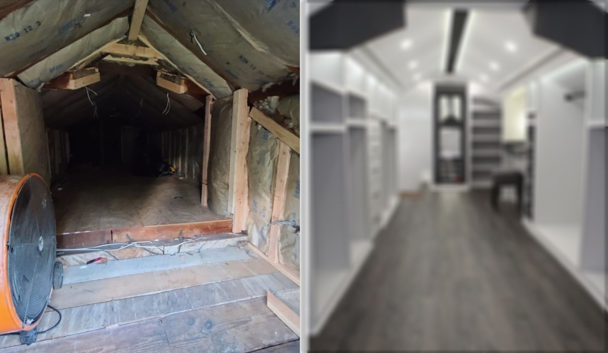 U 3 tjedna napravio čudo od starog tavana, rezultat lajkalo pola milijuna ljudi