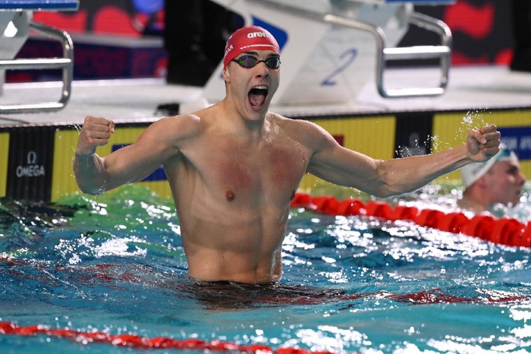 Hribar srušio hrvatski rekord na 100 m slobodno i završio peti na EP-u
