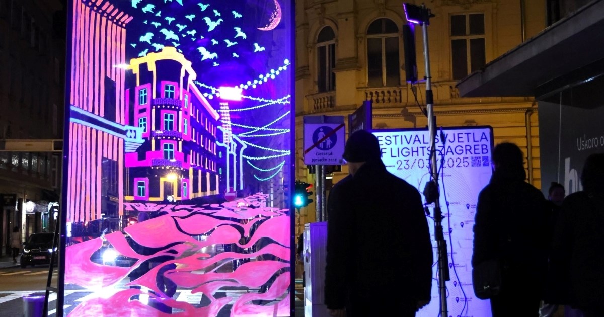 VIDEO Trenutak otvaranja Festivala svjetla u Zagrebu